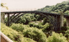 Site d'Iron Bridge en Angleterre